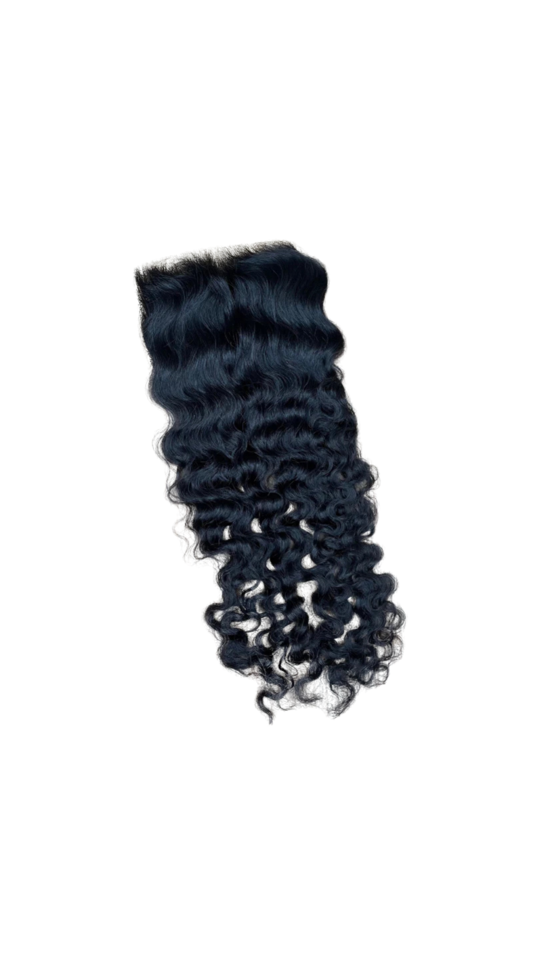Burmese curly/ wavy high definition Closures