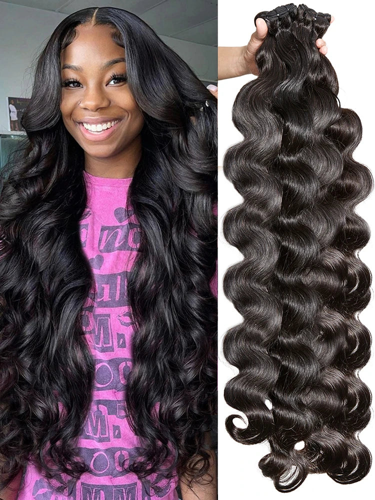 Brazilian 3 bundle deals (natural fullness) 14'' - 18''