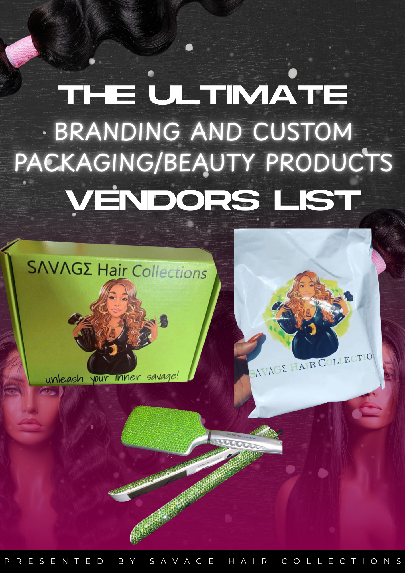 BEAUTY PRODUCTS/ CUSTOM PACKAGING VENDOR LIST