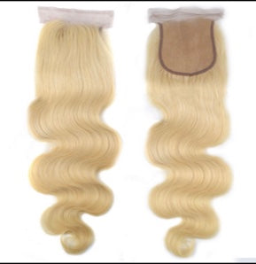 Platinum Blonde High definition Closures