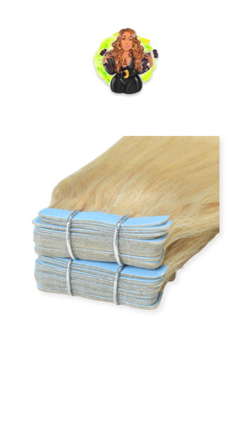 Straight Tape-in extensions #613