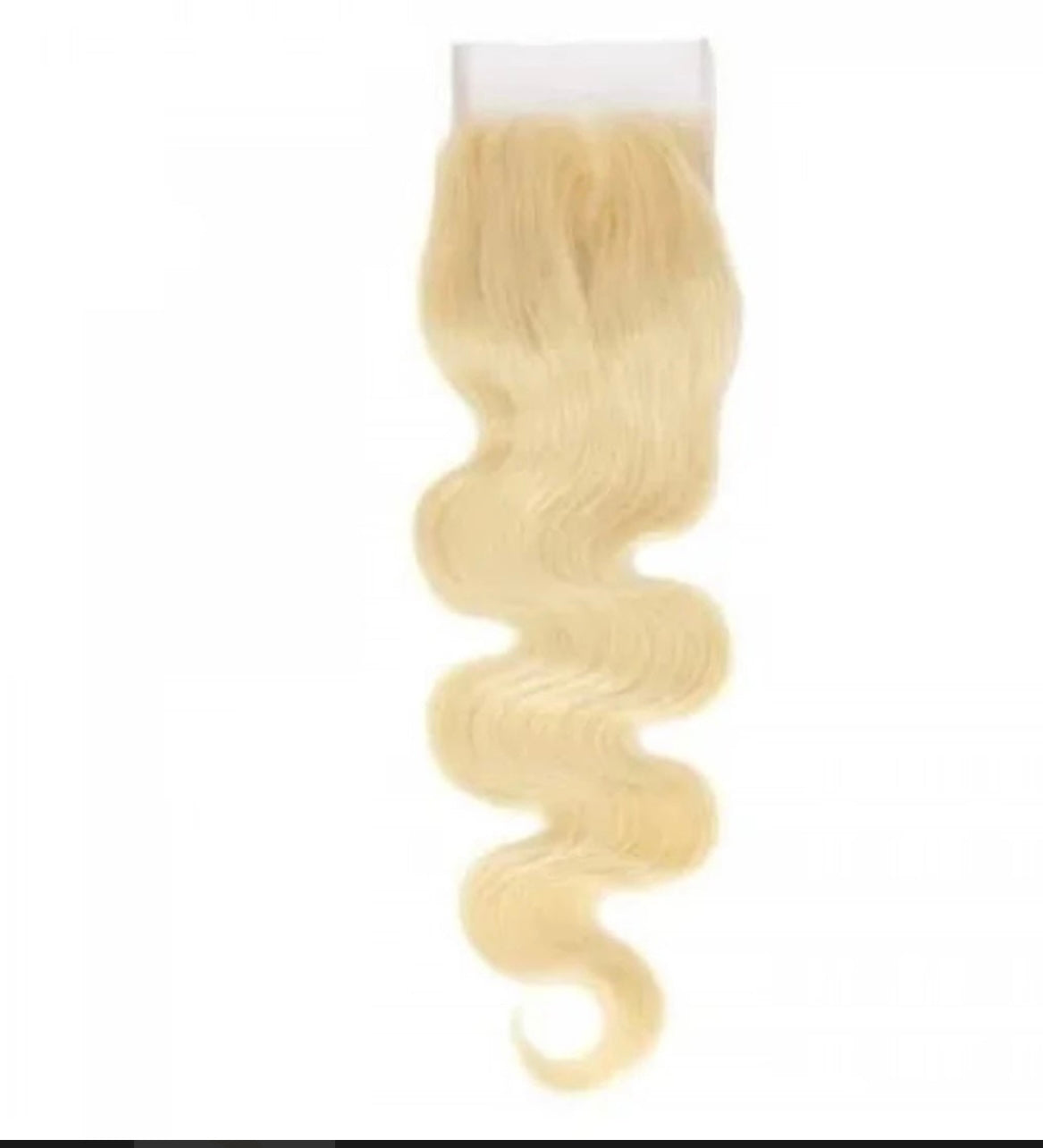 Platinum Blonde High definition Closures