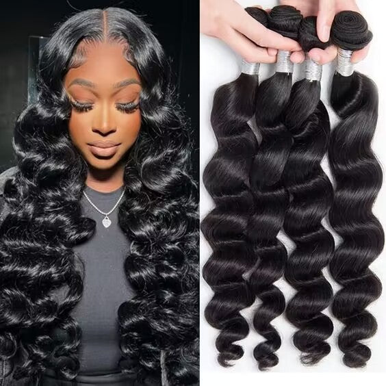 Raw Brazilian 4 bundle deals (fullness) 14''-18''