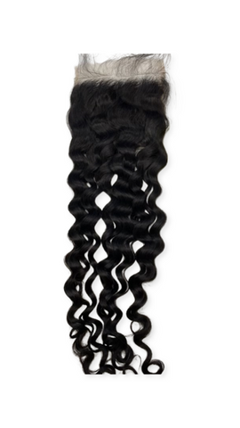 High Definition Loose Curly Closure (5*5)