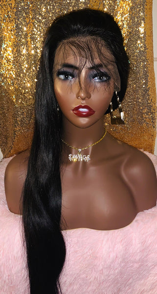 Savage Straight Front lace Wig HD LACE