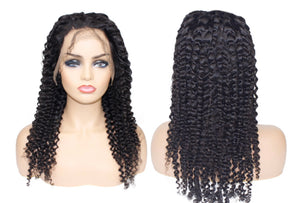 Savage Deep Curly Front lace Wig