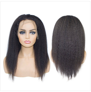 Savage Kinky Straight Front Lace Wig